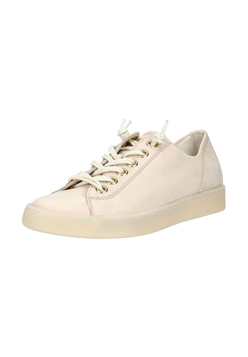 Elegante beige Ledersneakers für Freizeit