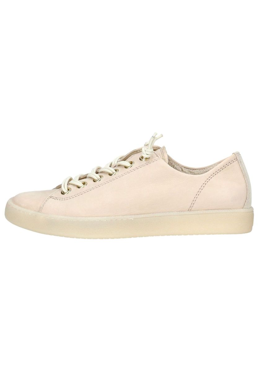 Elegante beige Ledersneakers für Freizeit