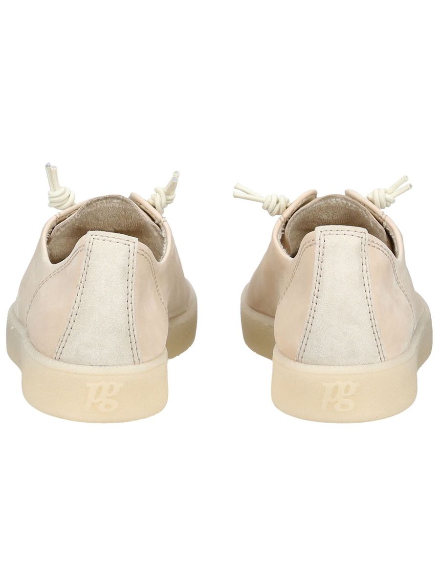 Elegante beige Ledersneakers für Freizeit
