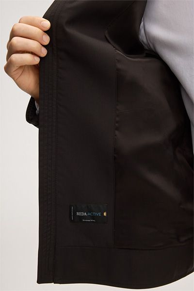 Hugo Boss Attilio Wollblouson Jacke mit Hemdkragen - Braun