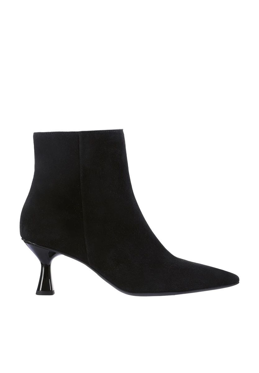 Elegante Wildleder Stiefeletten mit spitzer Zehenpartie