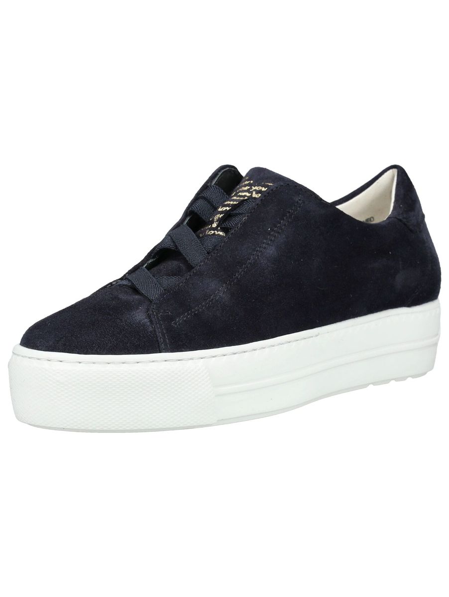Damen Wildleder Plateau Schlupf Sneaker