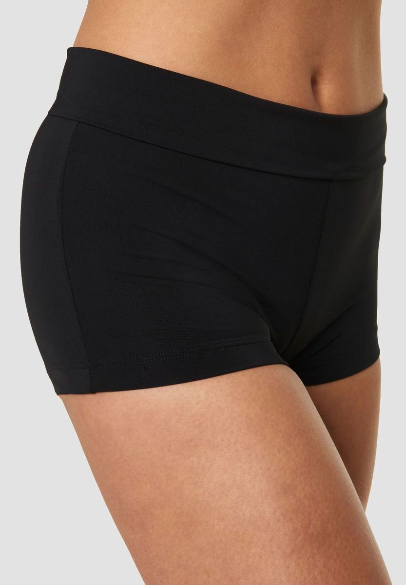 Klassische Badeshorts mit gerolltem Bund