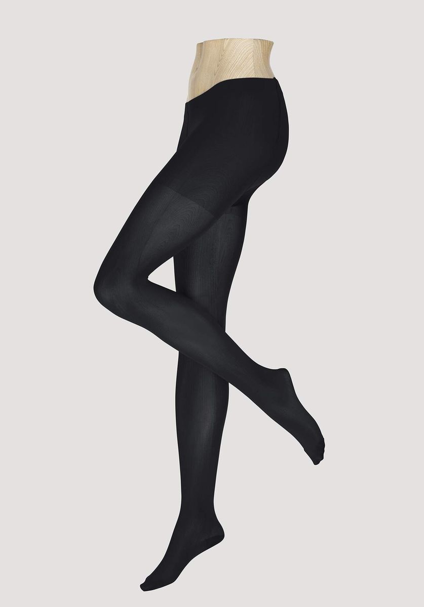 Blickdichte Strumpfhose aus Bio-Baumwolle