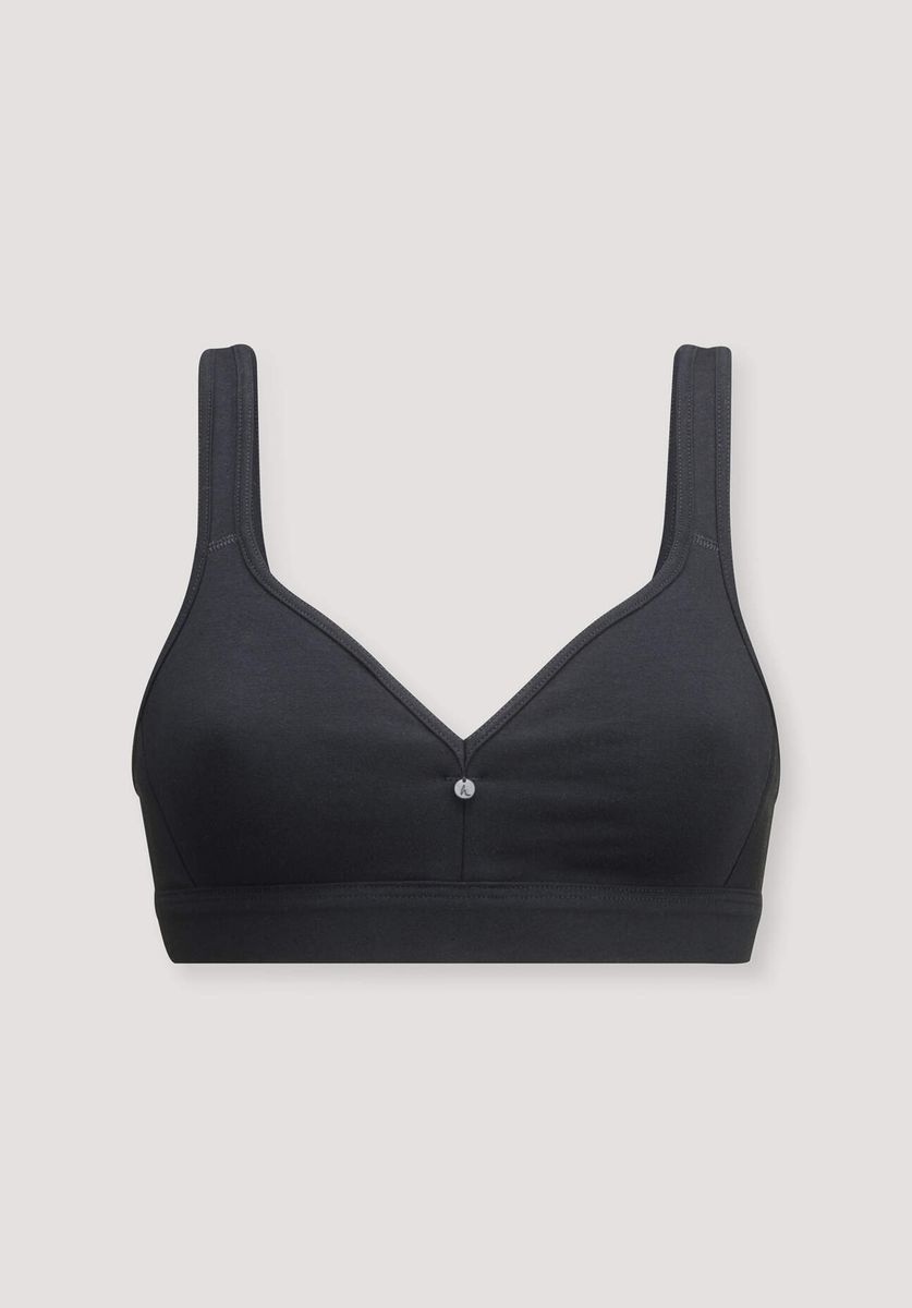 Bequemer Bügelloser Baumwoll-BH Bio