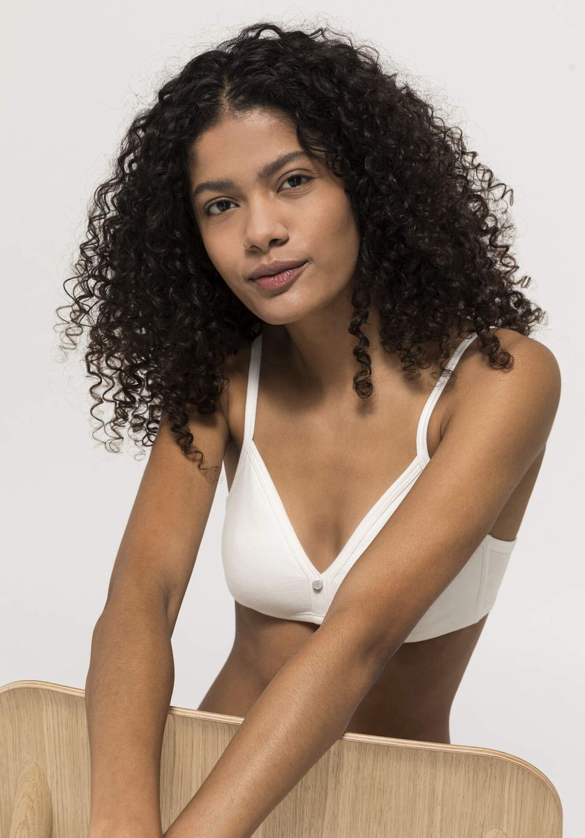 Bügelloser Triangel BH aus Bio-Baumwolle