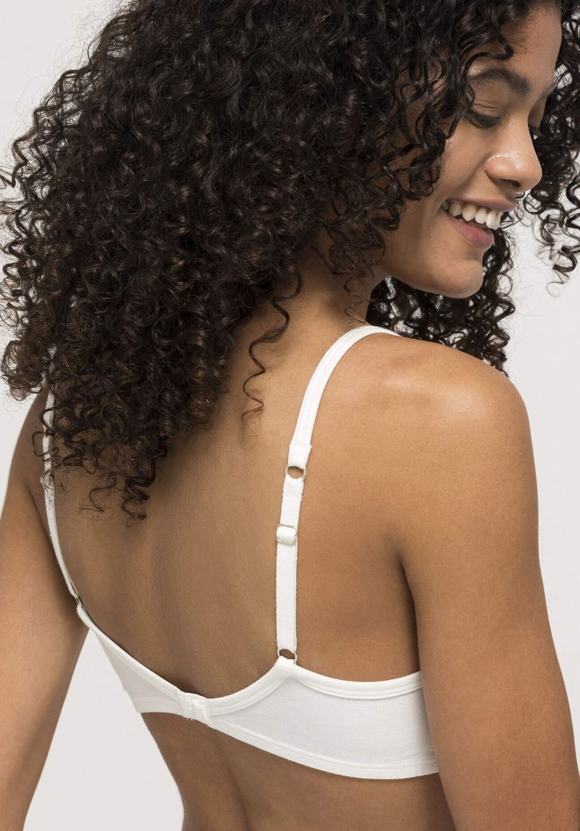 Bügelloser Triangel BH aus Bio-Baumwolle