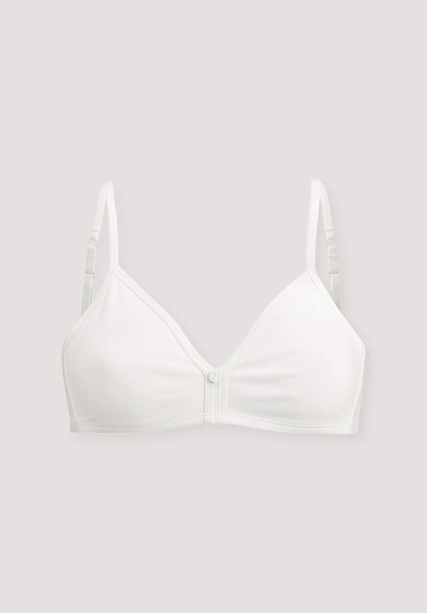 Bügelloser Triangel BH aus Bio-Baumwolle