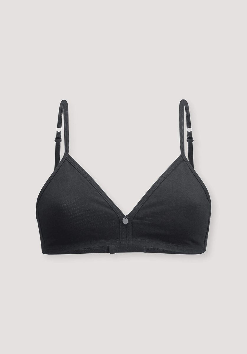 Bügelloser Triangel BH aus Baumwolle