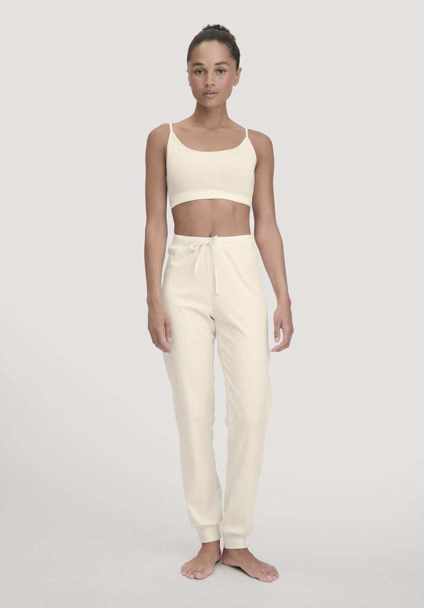 Strick-Loungewear-Hose aus Bio-Baumwolle