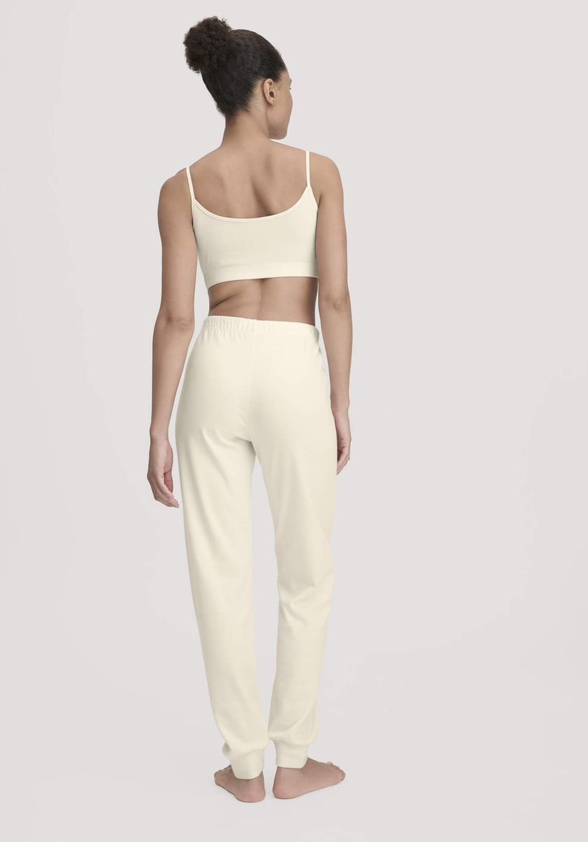 Strick-Loungewear-Hose aus Bio-Baumwolle