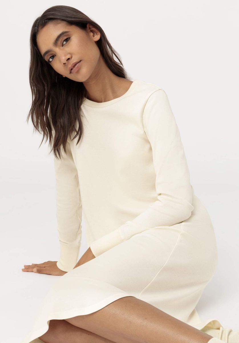 Langärmliges Nachthemd aus Bio-Baumwolle