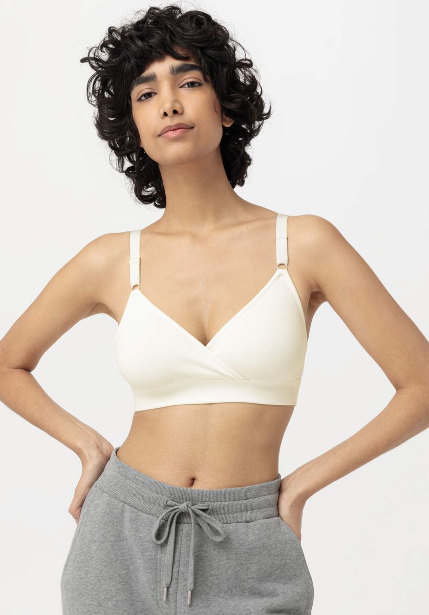 Drahtloses Baumwoll-Umstands-Bralette