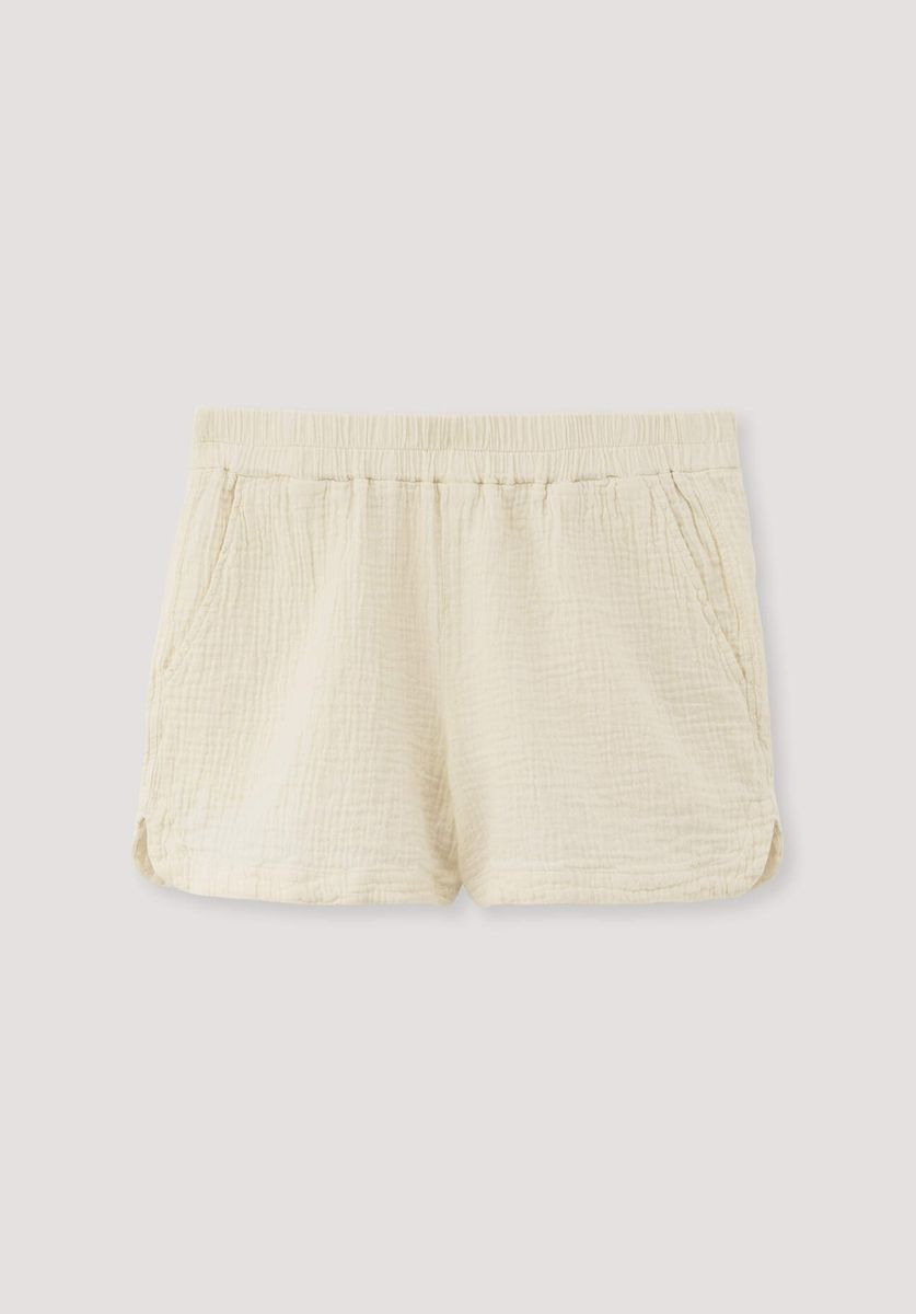 Bio-Baumwoll-Musselin Schlafshorts