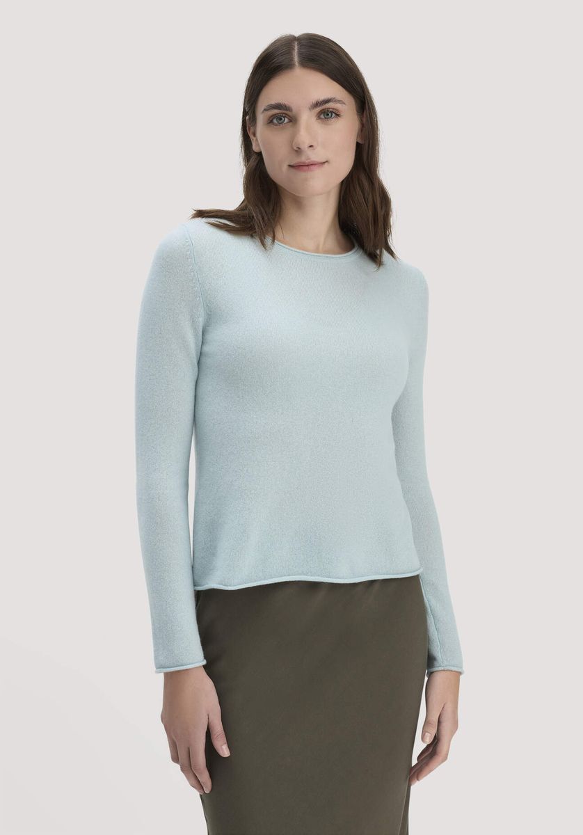 Klassischer Kaschmir Pullover Langarm