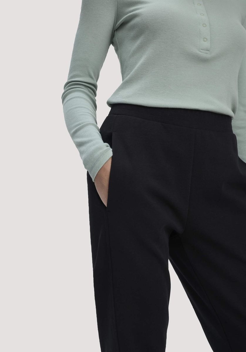 Knöchellange Jerseyhose in regulärer Passform