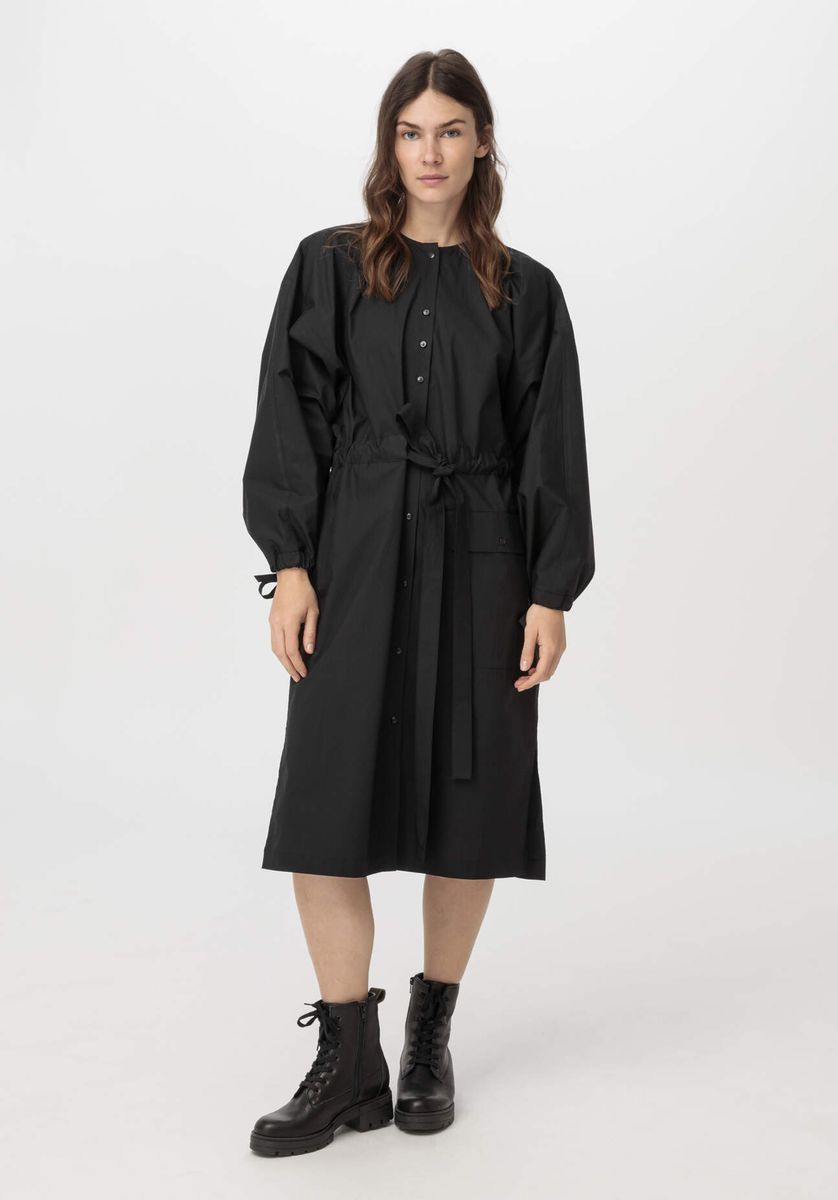 Oversize Midikleid aus Bio-Baumwoll-Popeline