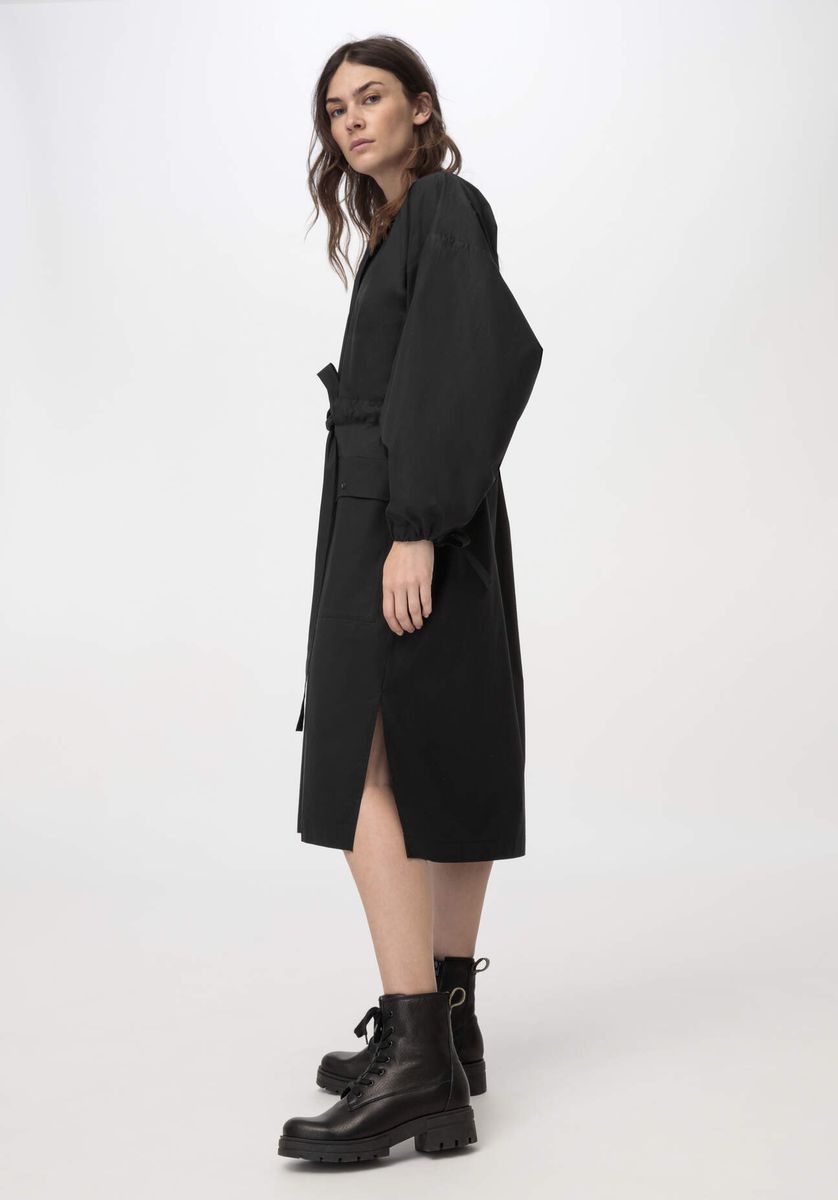 Oversize Midikleid aus Bio-Baumwoll-Popeline