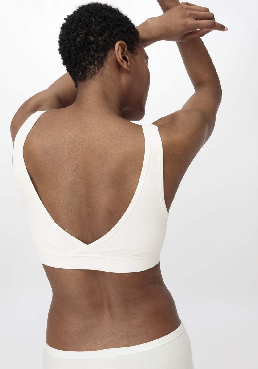 Bequemes BH-Bustier aus Bio-Baumwollmischung