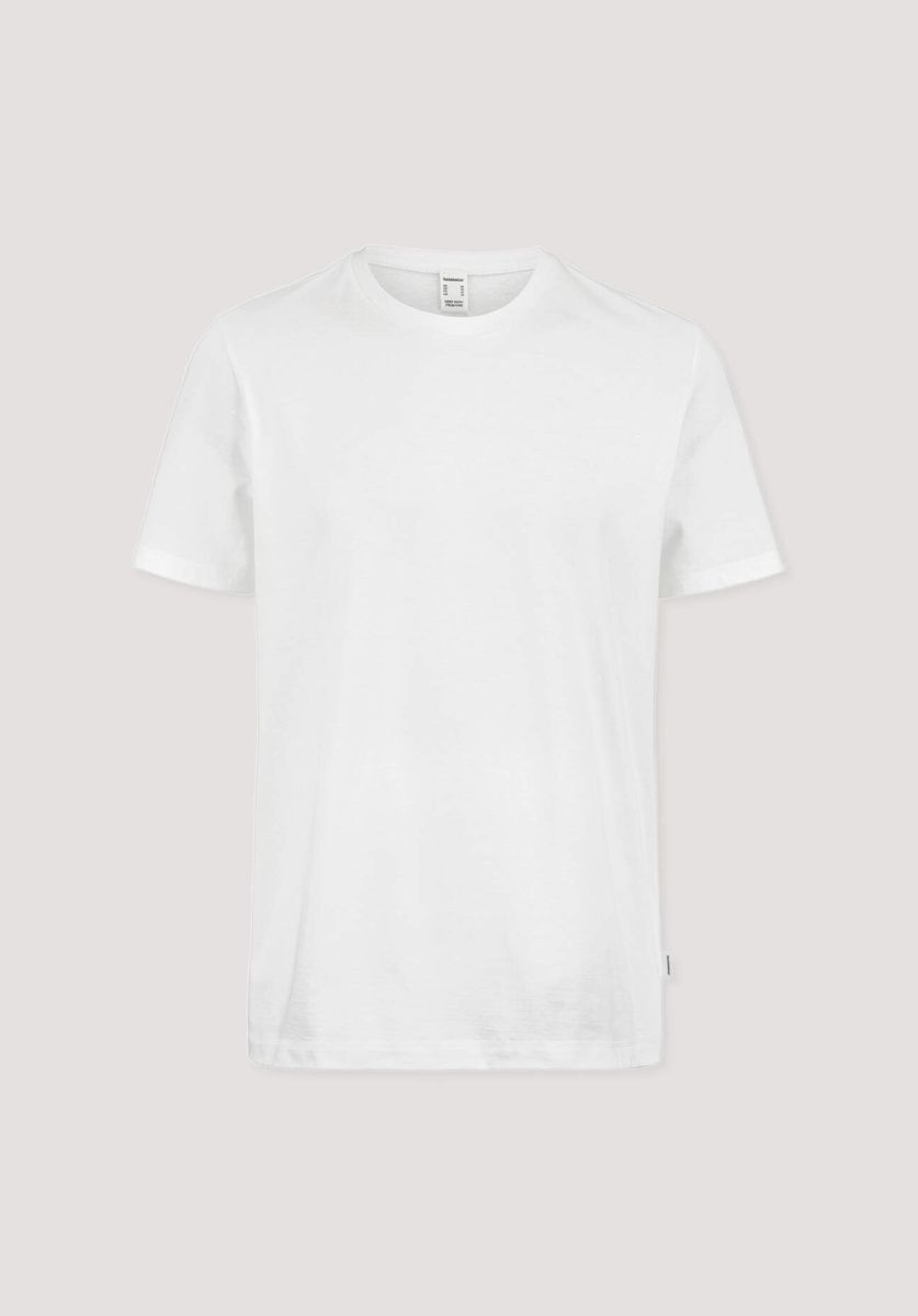 hessnatur Herren T-Shirt PURE COTTON aus Bio-Baumwolle - weiß - Größe 46