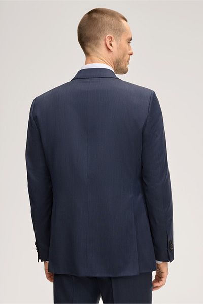 Windsor Sera Wollblazer: Zwei-Knopf, fallendes Revers, blaue Sakko