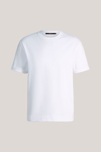 T-Shirt Sivo Weiß Baumwollmischung Jersey Locker Unisex