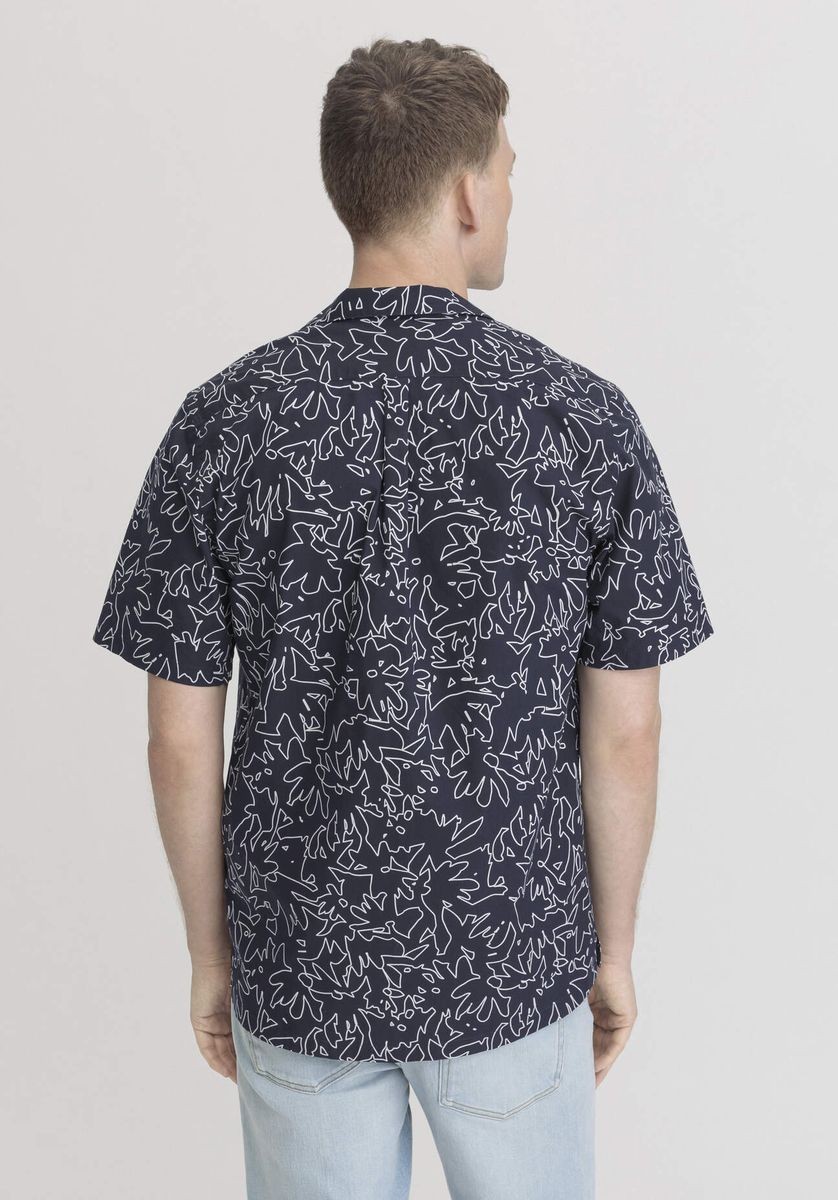 Bedrucktes, lässiges Resort-Hemd