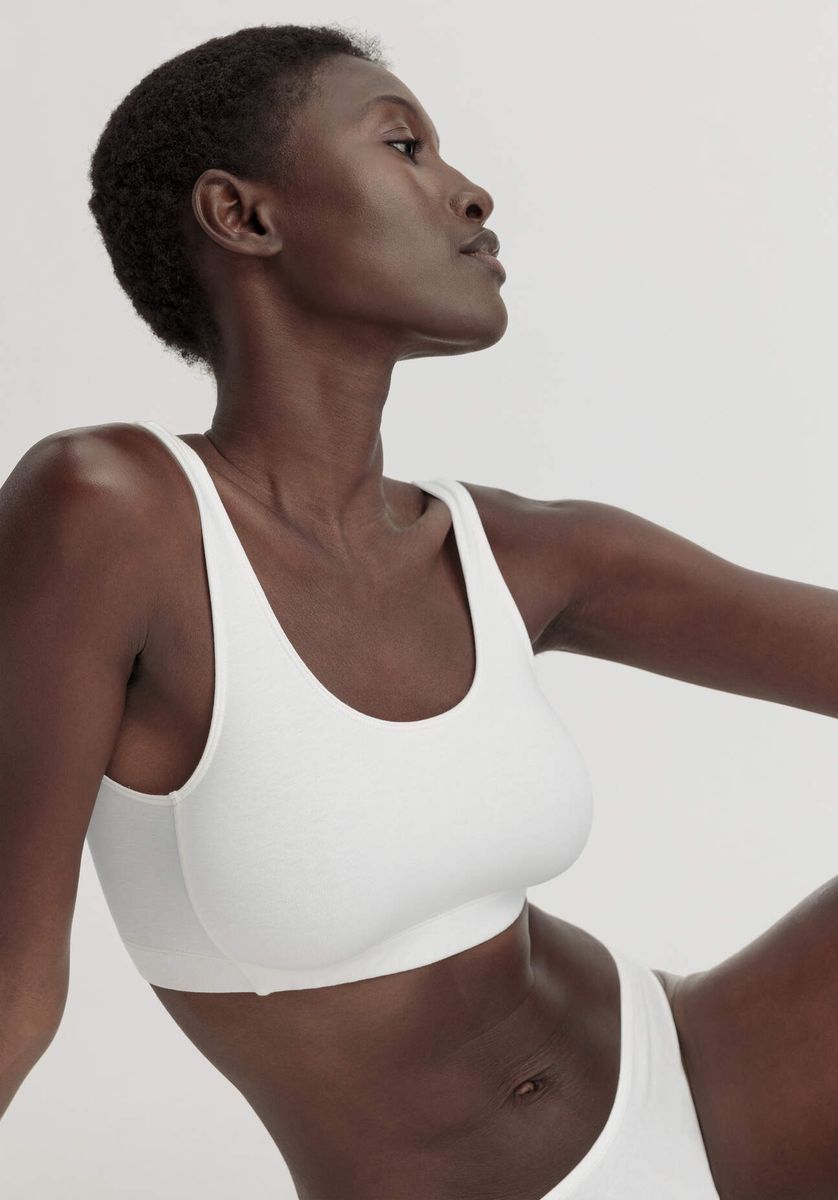 Weiches Bio-Baumwoll-Komfort-Bustier