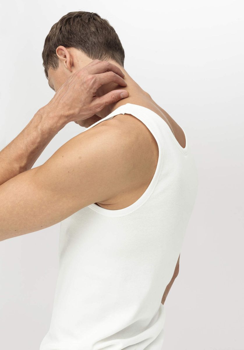Herren Sportliches Tanktop aus Bio-Baumwolle