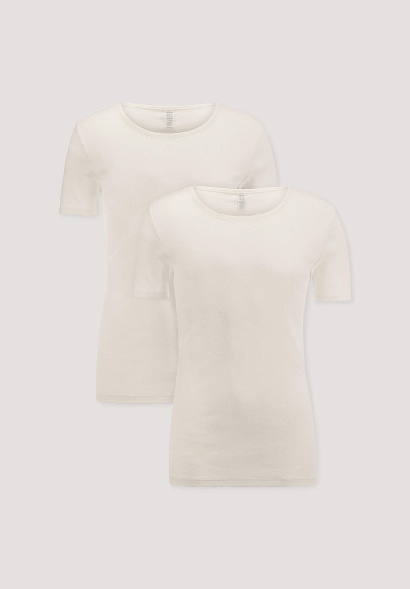 Pure Nature Bio-Baumwoll T-Shirt 2er-Pack