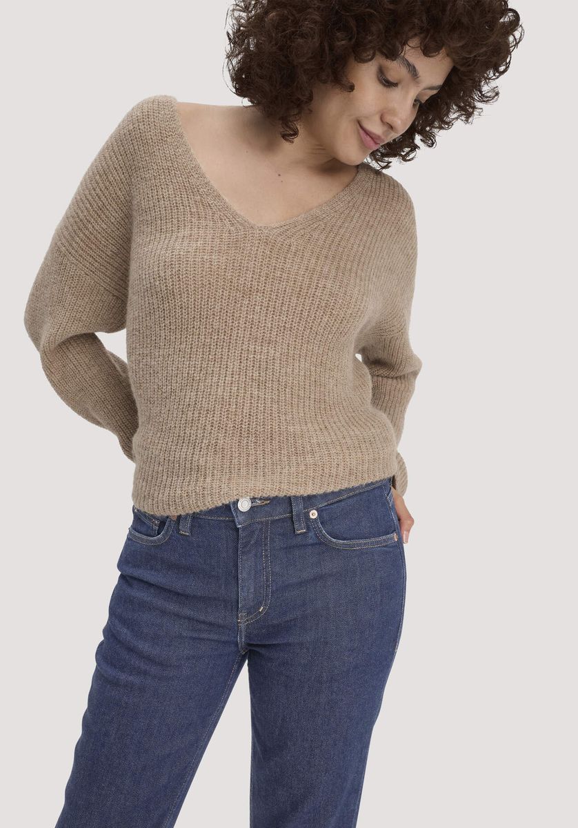 hessnatur Damen Jeans LEA Mid Rise Slim aus Bio-Denim - blau - Größe 25/30