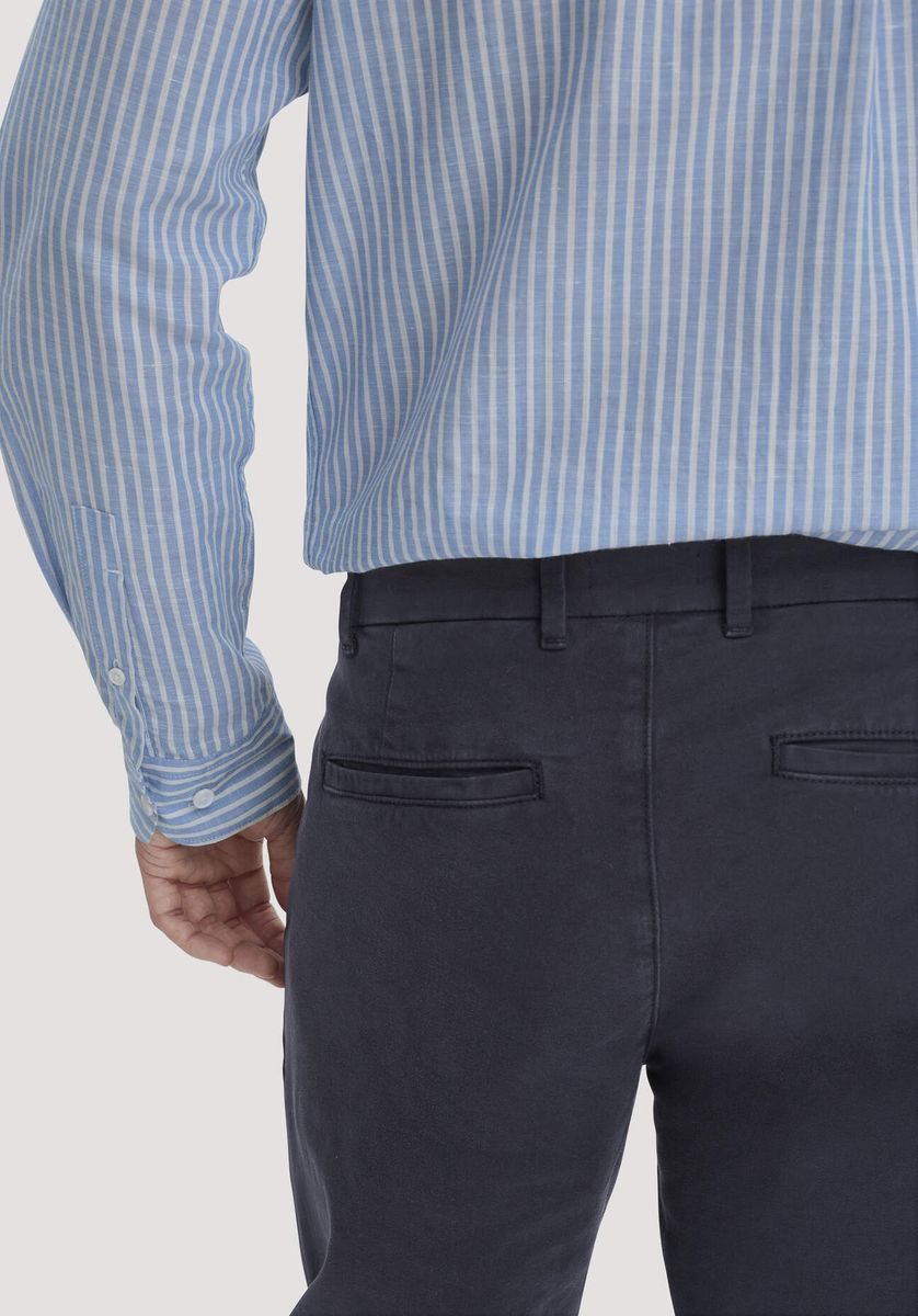 Klassische Regular Fit Baumwoll Chinos