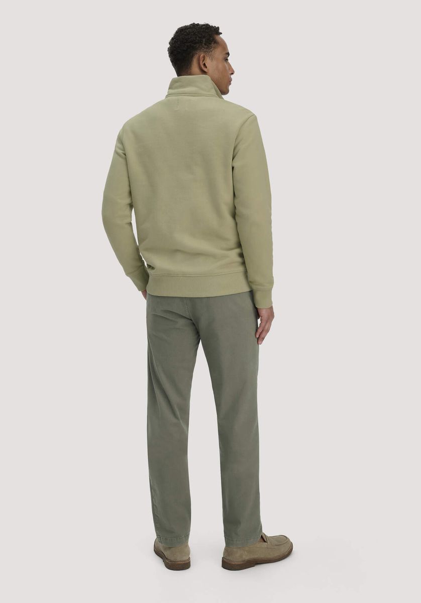 hessnatur Herren Chino LENN Regular aus Bio-Baumwolle - grün - Größe 31/30