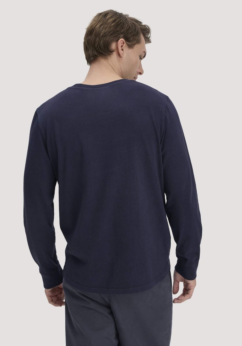 Langarmshirt aus Bio-Baumwolle im Relaxed Fit