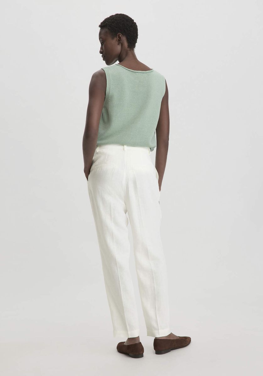 Leinenhose mit entspannter Passform