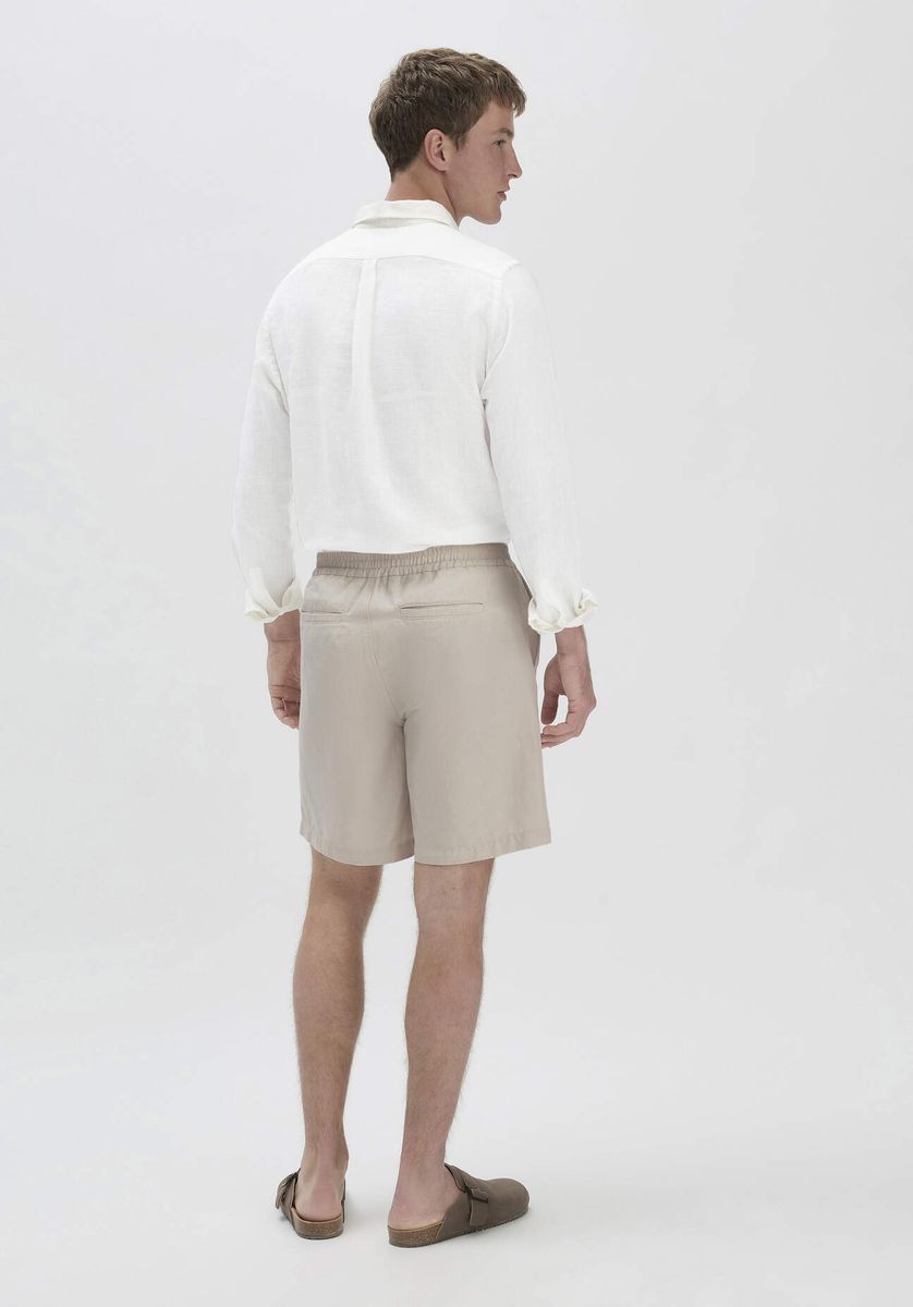 Lässige Shorts aus Leinenmischung