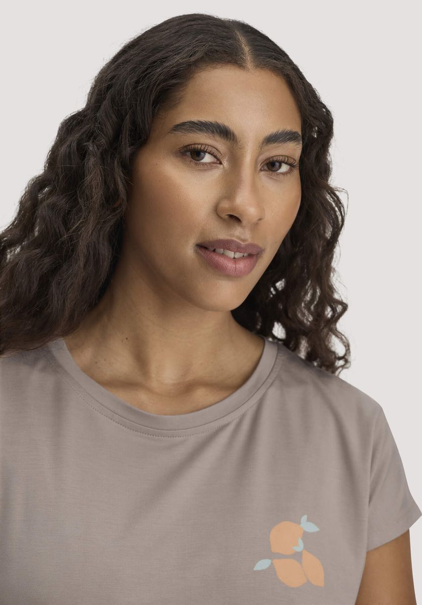 hessnatur Damen Pyjama PURE FLOW aus TENCEL™ Modal - beige - Größe 34