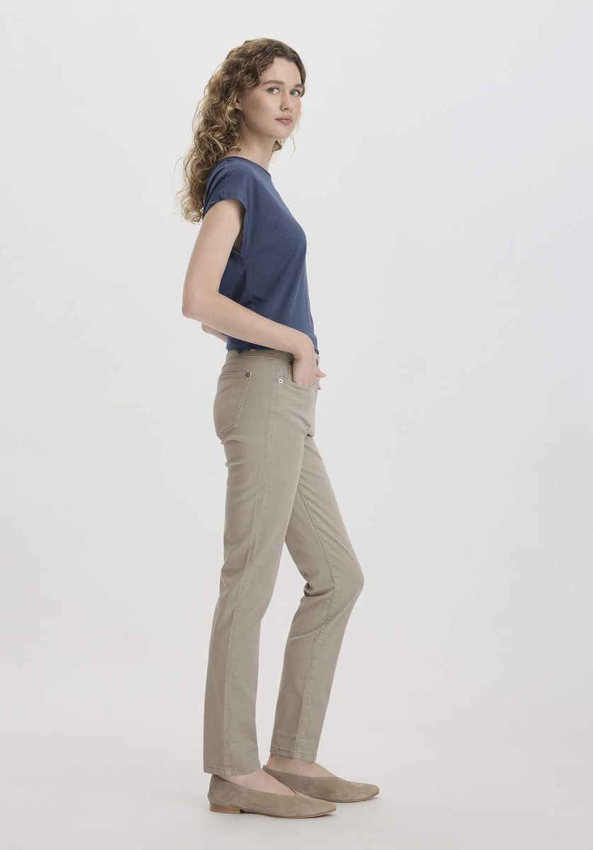 Schmale Five-Pocket Tencel Hose