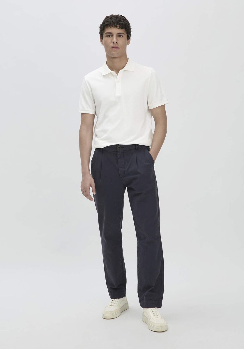 Klassisches Piqué-Polohemd aus Bio-Baumwolle