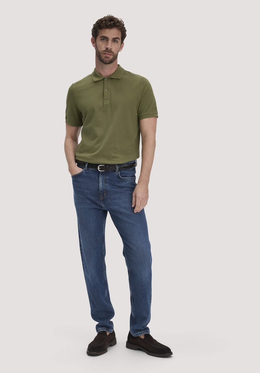 Piqué-Polohemd mit klassischer Passform