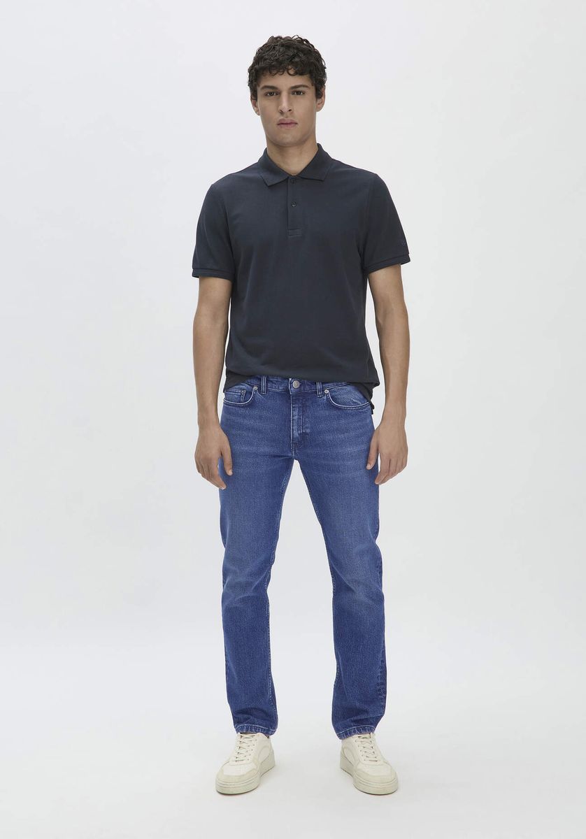 Klassisches Bio-Baumwoll-Poloshirt