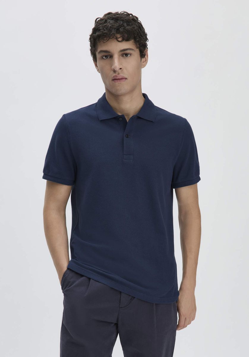 Klassisches Bio-Baumwoll-Poloshirt