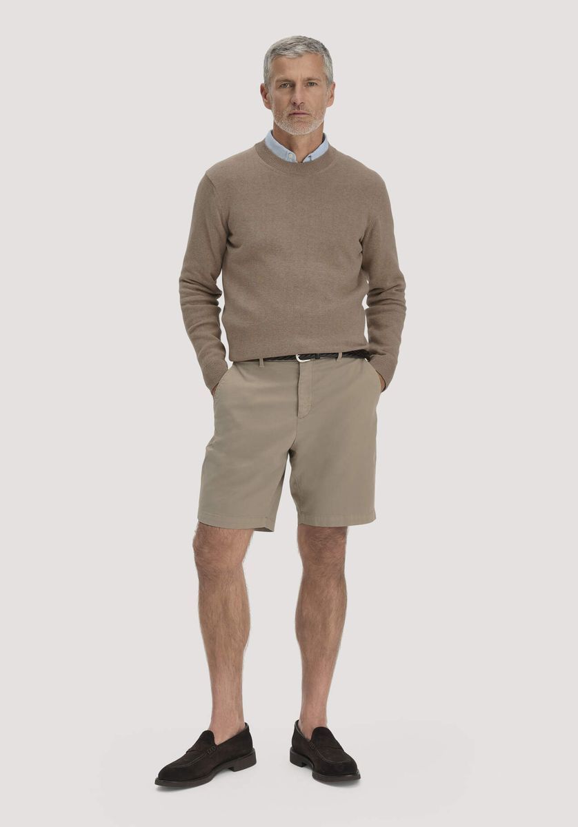 Klassische Regular Fit Chino Shorts