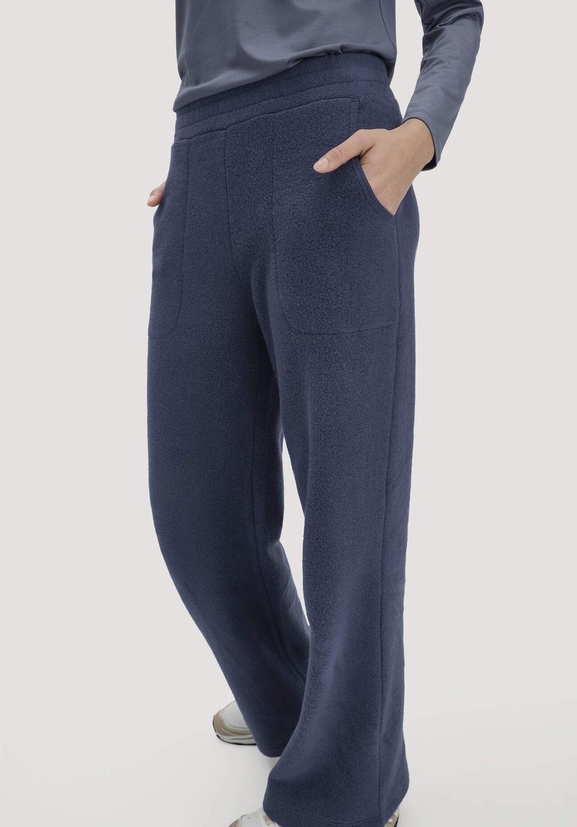Fleece-Loungewear-Hose mit entspannter Passform