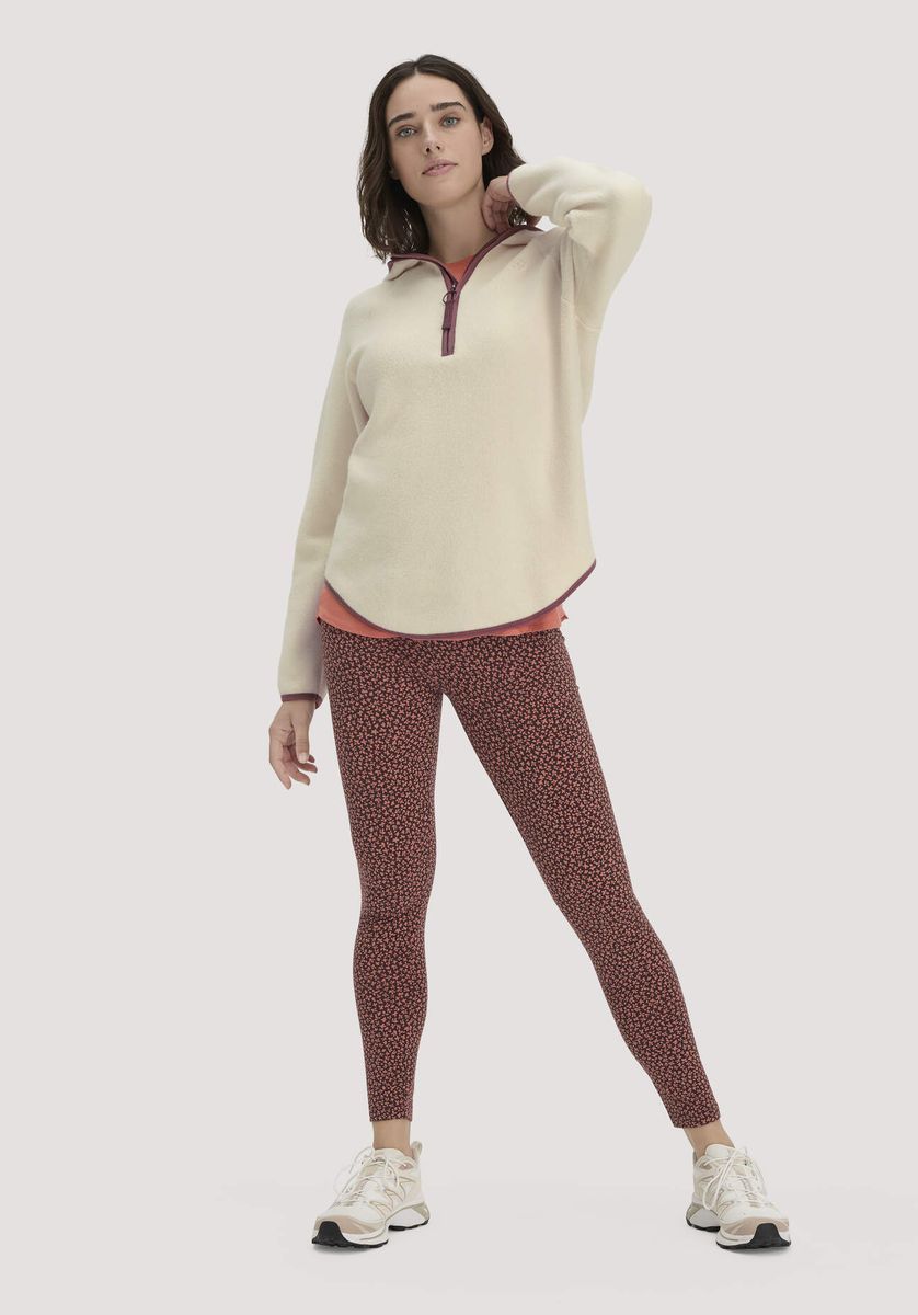 hessnatur Loungewear Fleece Hoodie Relaxed ACTIVE LIGHT aus Bio-Baumwolle - natur - Größe L