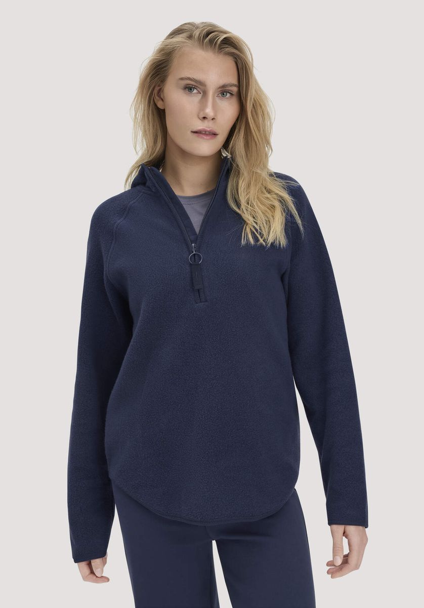 Fleece-Hoodie Relaxed Fit aus Bio-Baumwolle