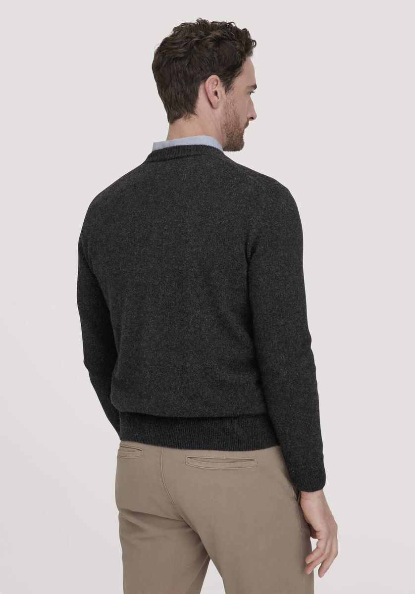 Herren Strickpullover mit Rundhalsausschnitt