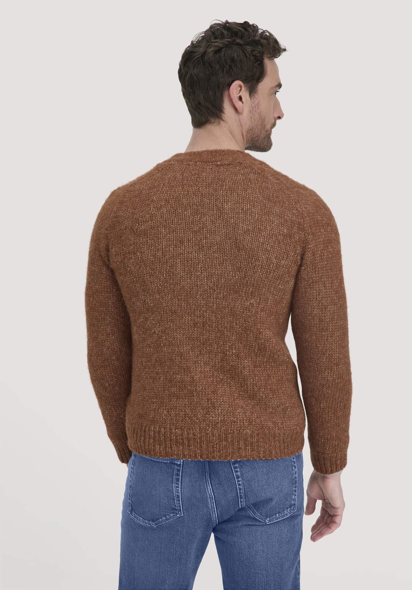 Lässige Strickjacke aus Alpaka-Mischung