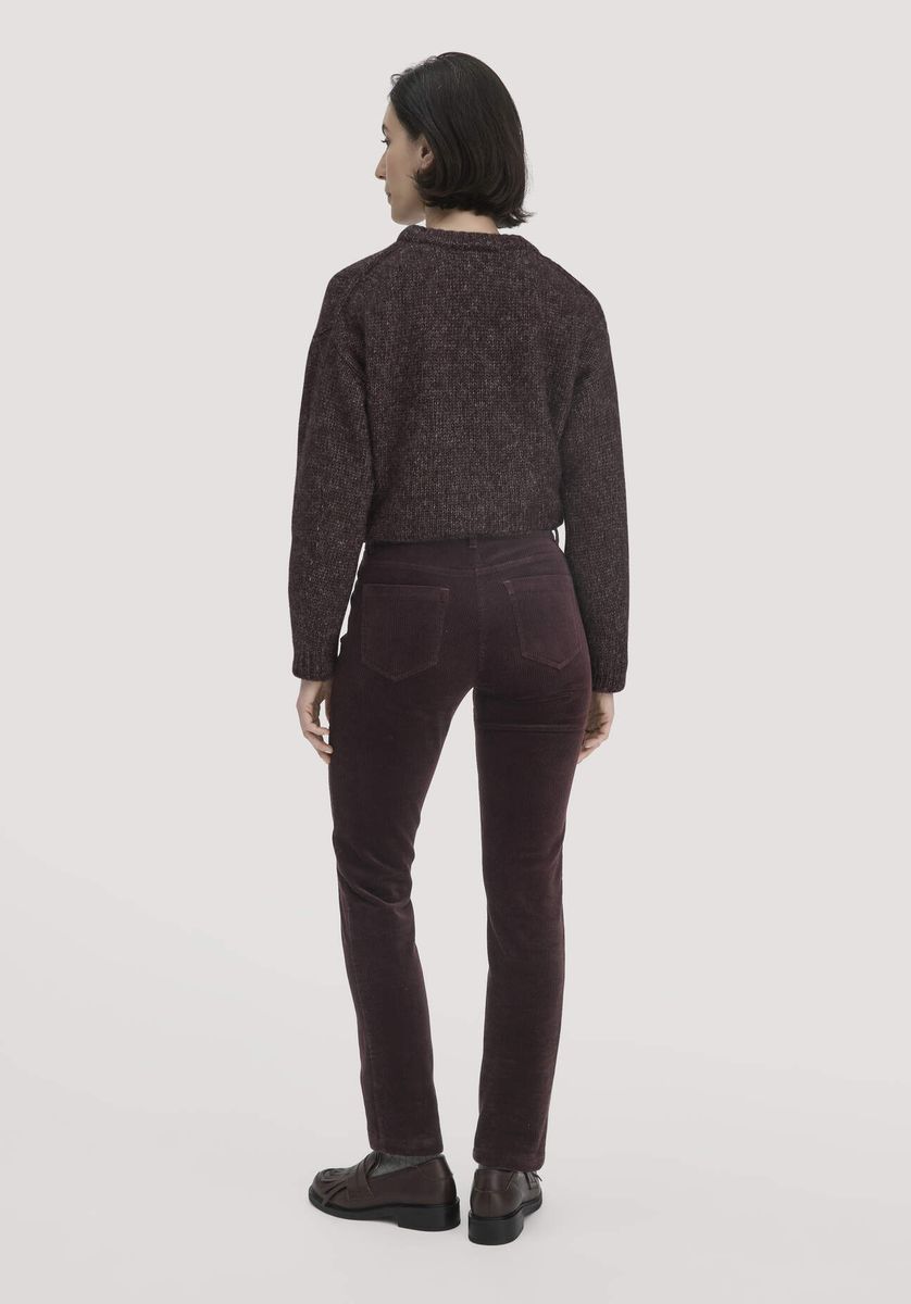 Schmale Cordhose aus Bio-Baumwolle