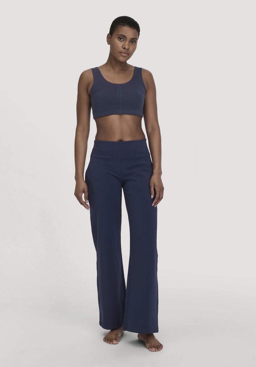 Locker geschnittene Loungehose aus Bio-Baumwolle